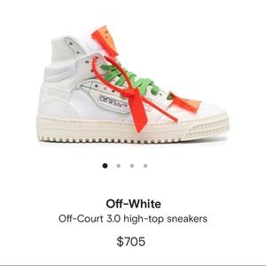Off-White High Top Sneakers